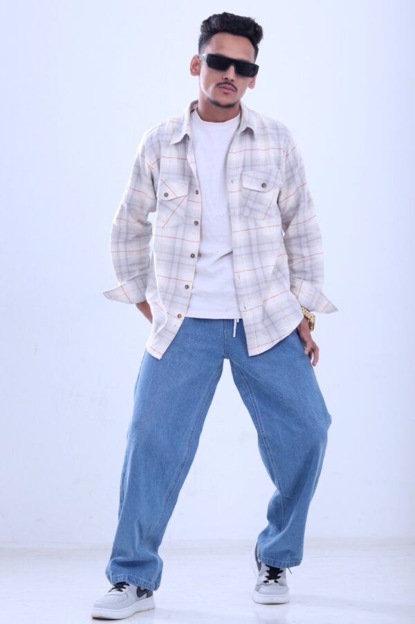 Lavender Grey Pocket Shirt - Image 2