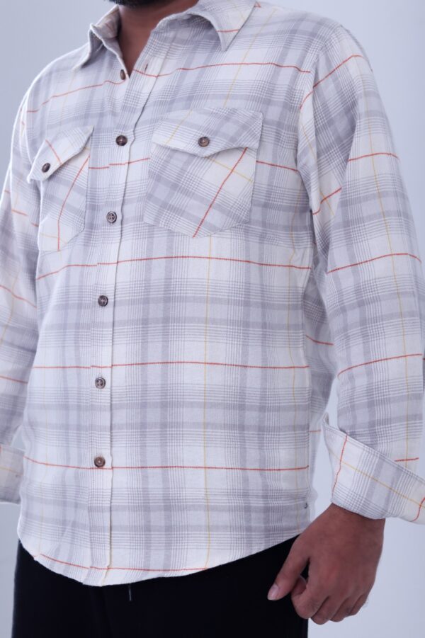 Lavender Grey Pocket Shirt - Image 4