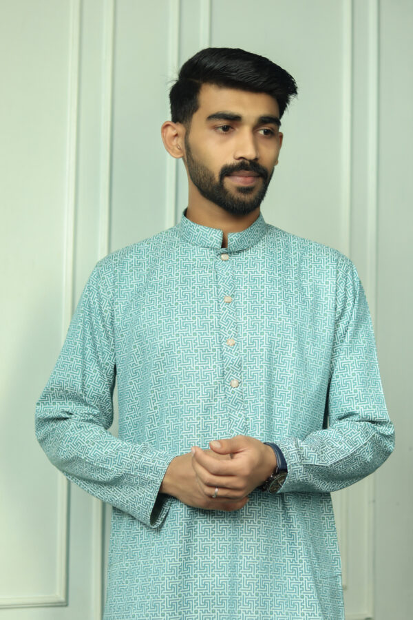 Eid Collection  Jacquard Cotton Panjabi – Printed